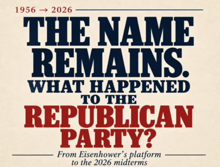 The Name Remains. What Happened to the Republican Party? A Mid-Term Voter Guide?