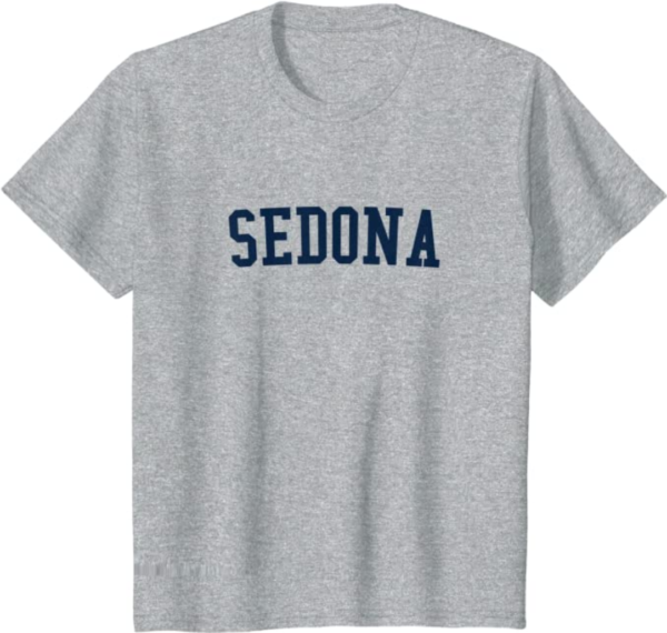 Sedona Arizona Prep Block Lettering Vintage Style T Shirt Youth