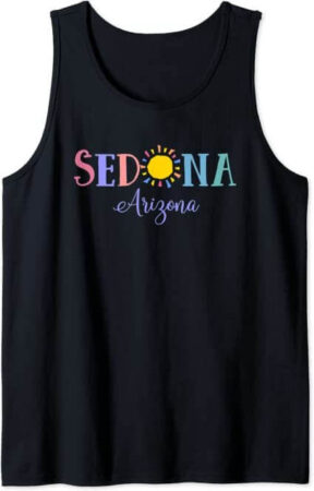 Sedona Cool Design Souvenir Gift Tank Top men