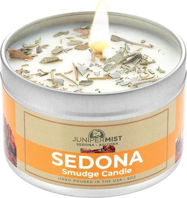 Sedona Smudge Candle for Cleansing Negative Energy 4