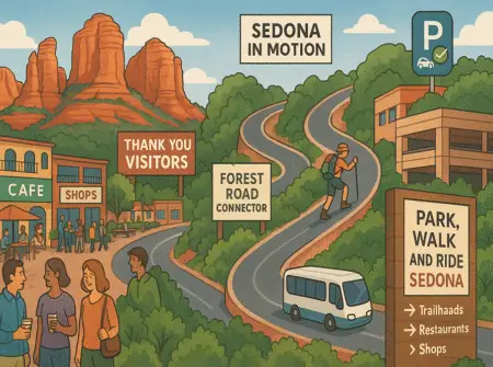 Sedona: Built on Beauty, Supported by Visitors, and Headed in the Right Direction Sedona: Built on Beauty, Supported by Visitors, and Headed in the Right Direction