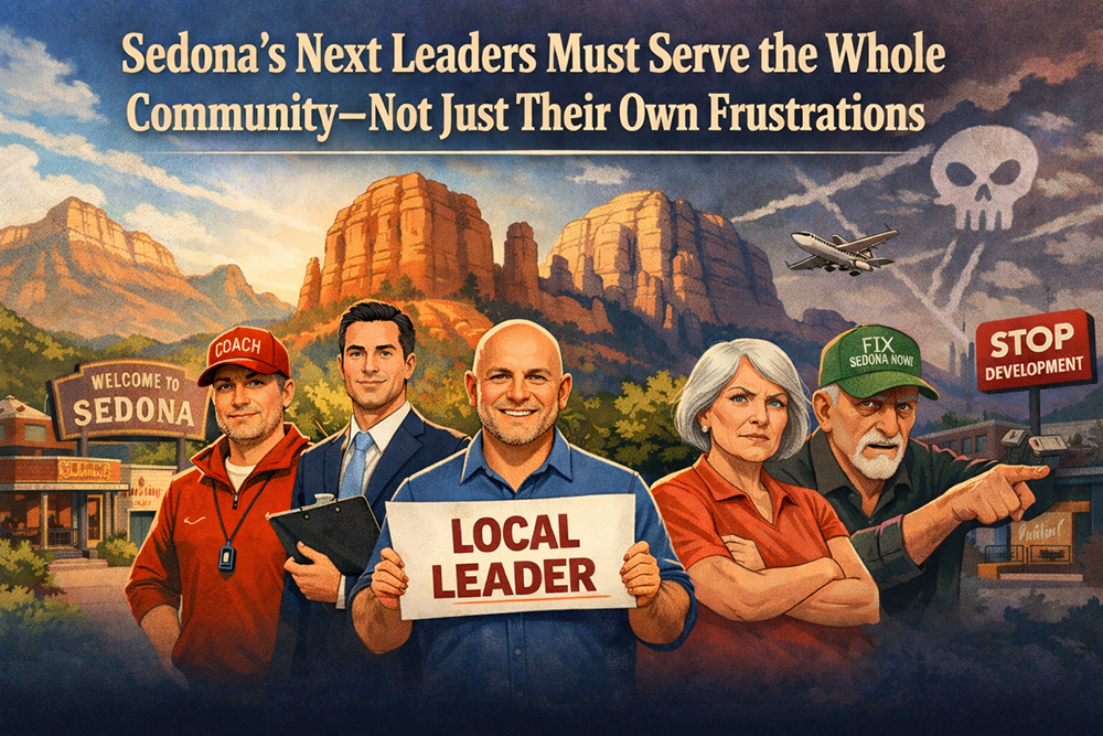 Sedona’s Next Leaders Must Serve the Whole Community—Not Just Their Own Frustrations