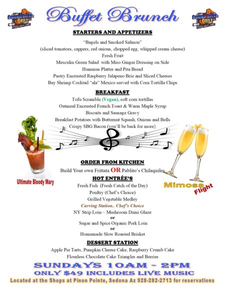 Sound Bites Grill Brings Back Sunday Brunch Sedona Restaurants