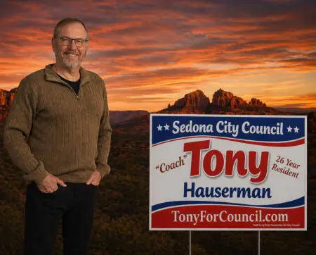 “Coach” Tony announces his run for Sedona City Council “Coach” Tony announces his run for Sedona City Council