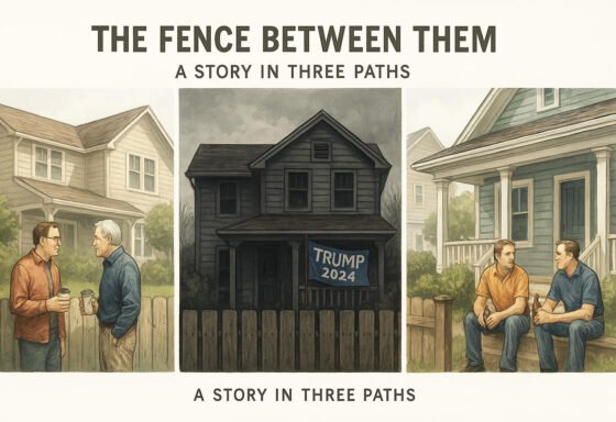 The Fence Between Them – A Story in Three Paths: An Allegory by Bear Howard bear 2