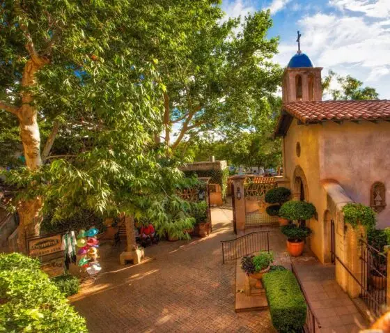 Tlaquepaque Arts Village underpass on State Route 179 in Sedona