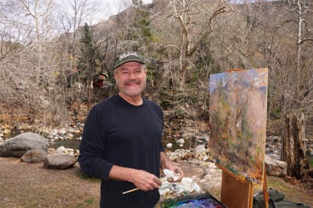 curt walters painting Imressions of Sedona