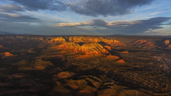 Today’s Photo from Ted Grussing Photography: The Air Was Cold … The Rocks Glowed grussing 20220223a