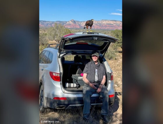 Today’s Photo From Ted Grussing Photography: Me and Leroy grussing 20221101aa