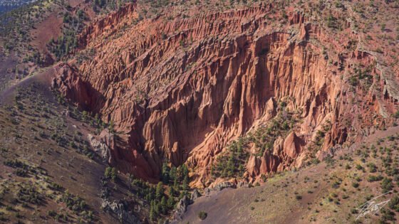 Today’s Photo from Ted Grussing Photography: Red Mountain … From Above And From Within grussing 20221130a