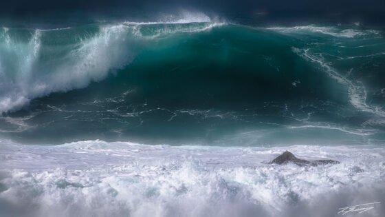 Today’s Photo from Ted Grussing Photography: H2O … water covers 71% of earth grussing 20231102a