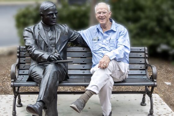 Today’s Photo from Ted Grussing Photography: … me and Max grussing 20231229a