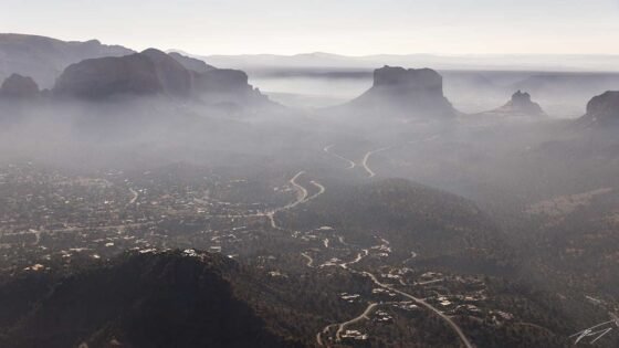 Today’s Photo from Ted Grussing Photography: … it’s October the season of color and smoke! grussing 20240930a