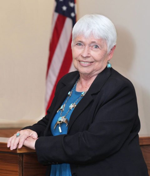 Mayor Sandy Moriarty