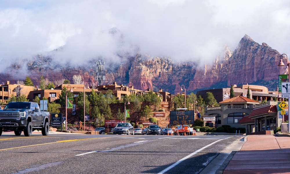 Sedona is a major tourist destination.