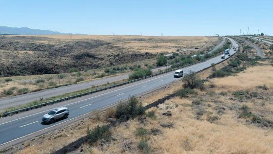 I-17 near Sunset Point Rest Area Credit Arizona Department of Transportation.