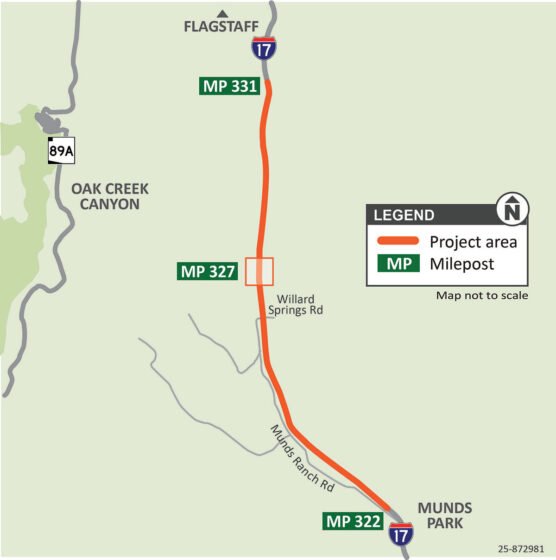 stock azdot MapI 17WillardSpringsWildlifeOverpass