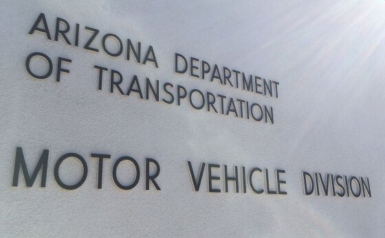 stock azdot sign
