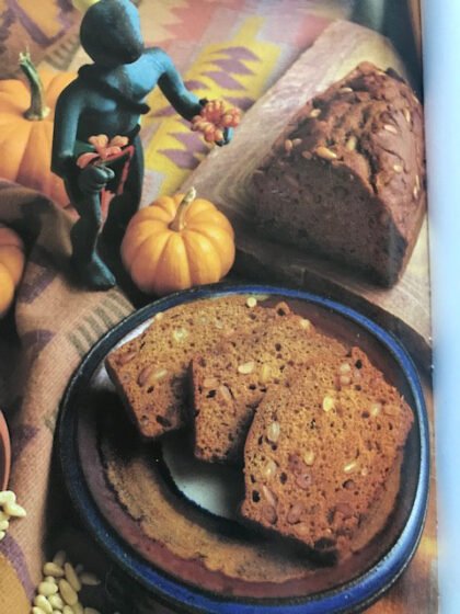 Monday at The Museum: Pueblo Pumpkin-Piñon Bread Baking Workshop stock museum ClancyPumpkinBread