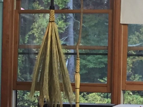 Monday at The Museum: Appalachian Folk Art Broom stock museum broommaking3
