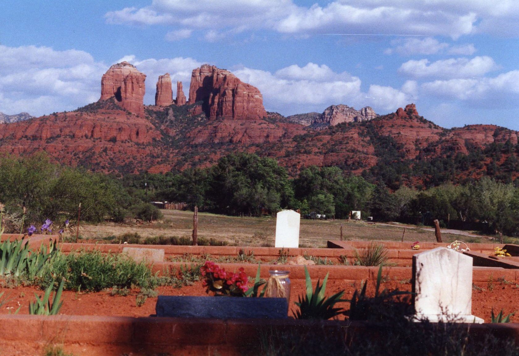 The Schuerman Red Rock cemetery was our area’s first cemetery, established in 1893 for the burial of a child.