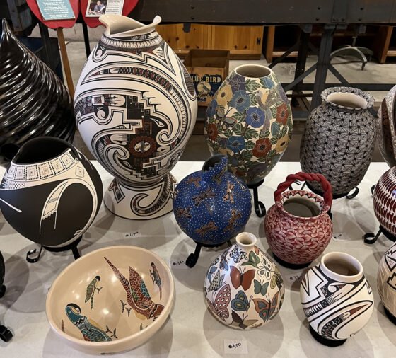 Oralia Lopez Brings Mata Ortiz Pottery to Sedona Heritage Museum Guests explore the work of Oralia Lopez and other Mata Ortiz artists at the Sedona Heritage Museum.