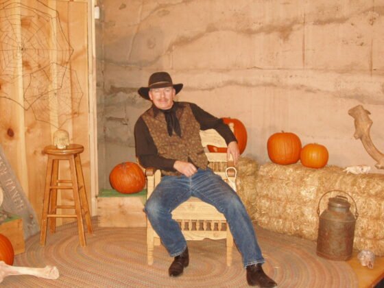 Michael ‘Coyote’ Peach shares original cowboy poetry of ghostly haunting and Halloween fun