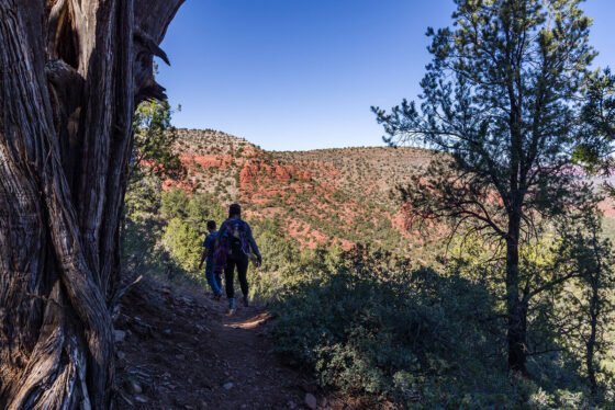 Turkey Creek Trail offers vistas and interesting geology
